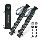 Naturehike Gale Pro Aluminum Five-Section Adjustable Folding Trekking Pole - 115-135cm (2pcs)