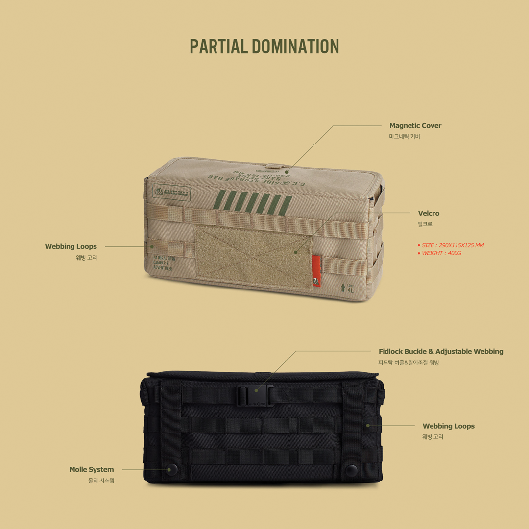 Cargo Container Side Storage Bag