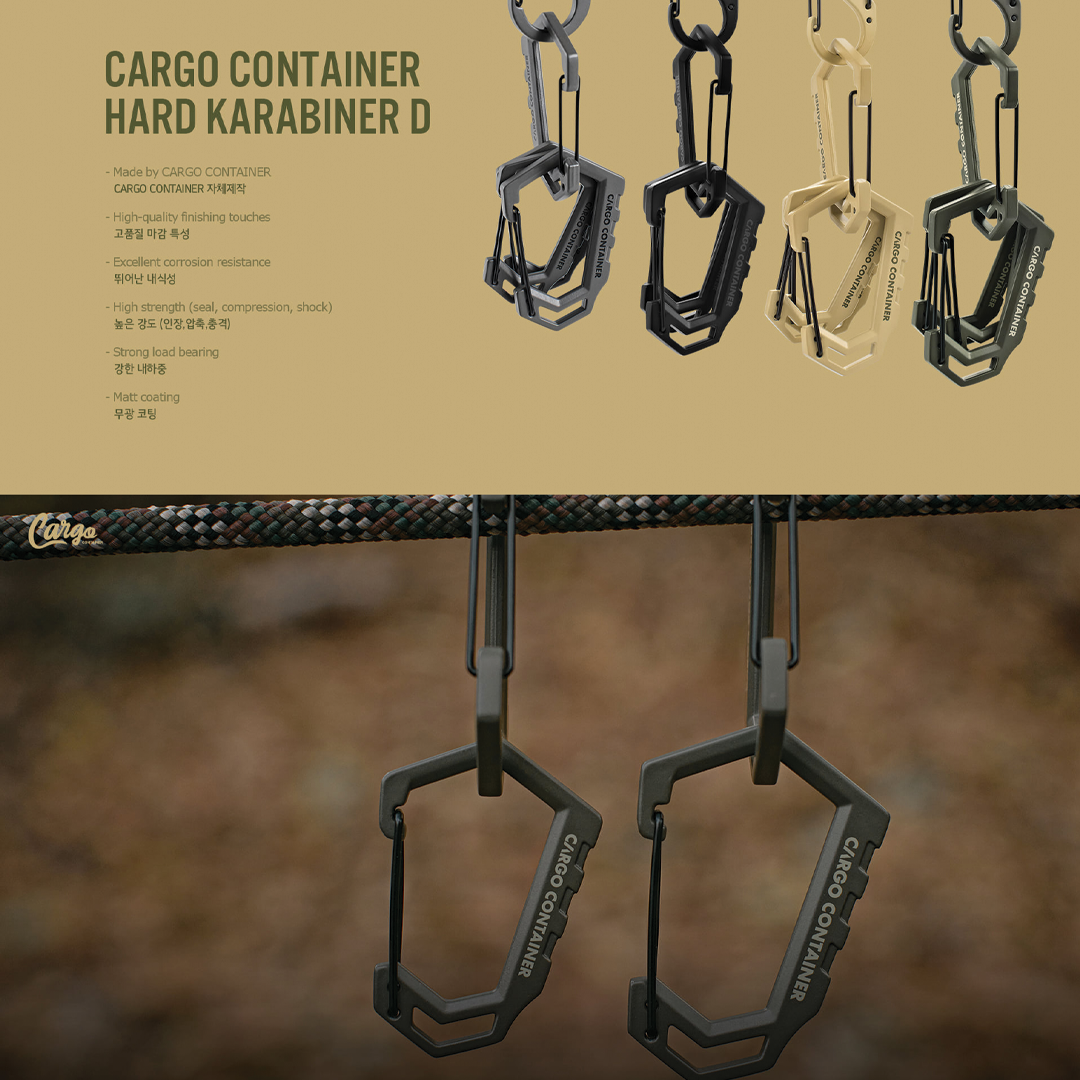 Cargo Container Hard Carabiner D