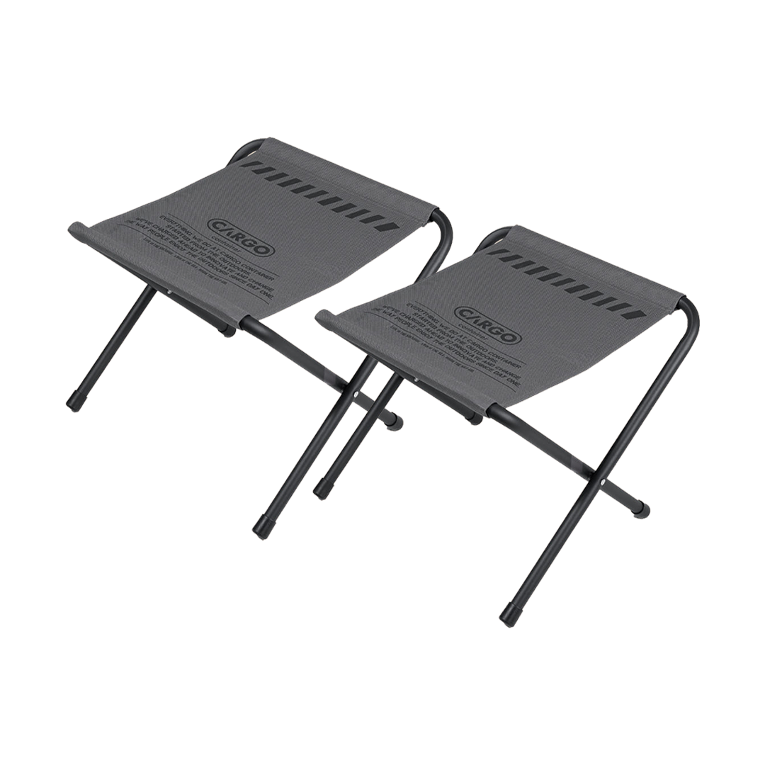 Cargo Container Wide BBQ Chair 2 Pieces Set