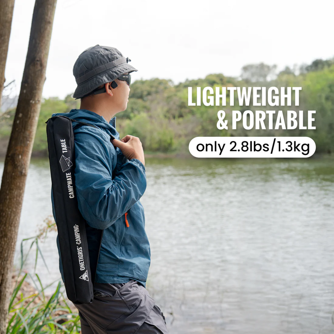 OneTigris Camp Mate Camping Table 08 - Black