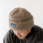 Kavu Fur Ball Beanie - Mocha