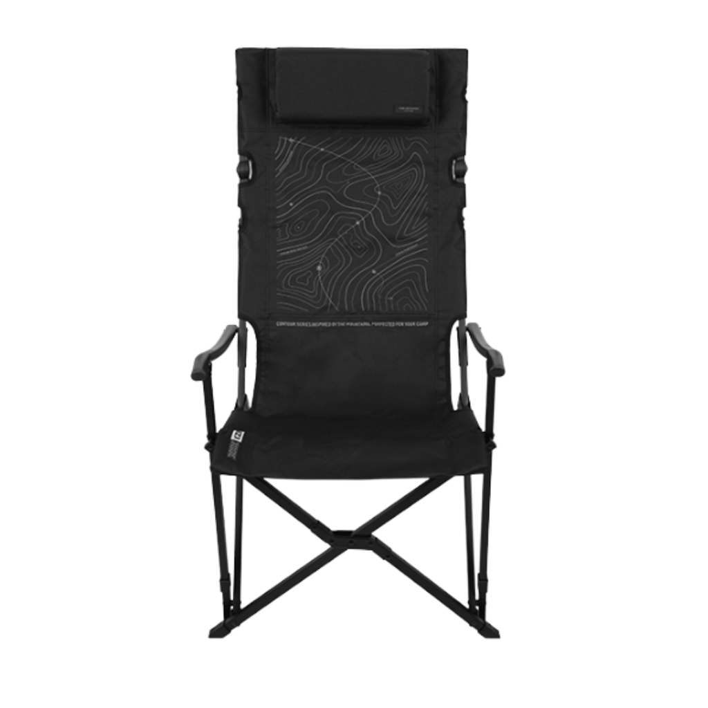 KZM Contour Relax High Back Camping Chair