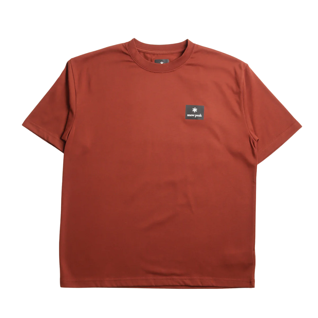 Snow Peak New Standard Square Logo T-shirt