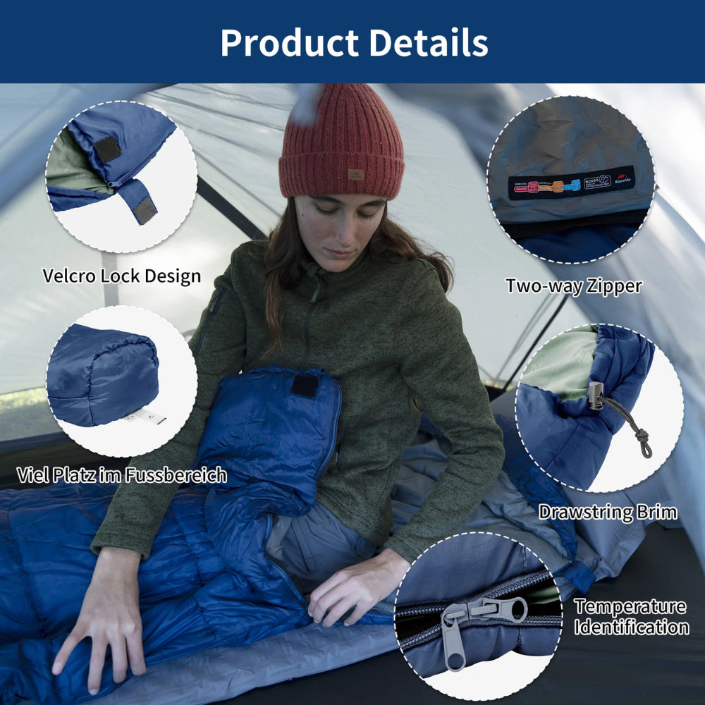 Naturehike MJ300 Mummy Cotton Sleeping Bag