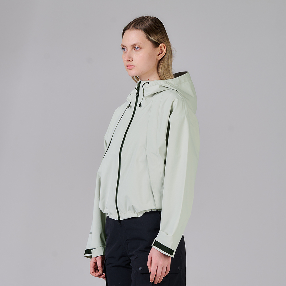 KZM Cutline X10 3 Layer Jacket - Light Grey