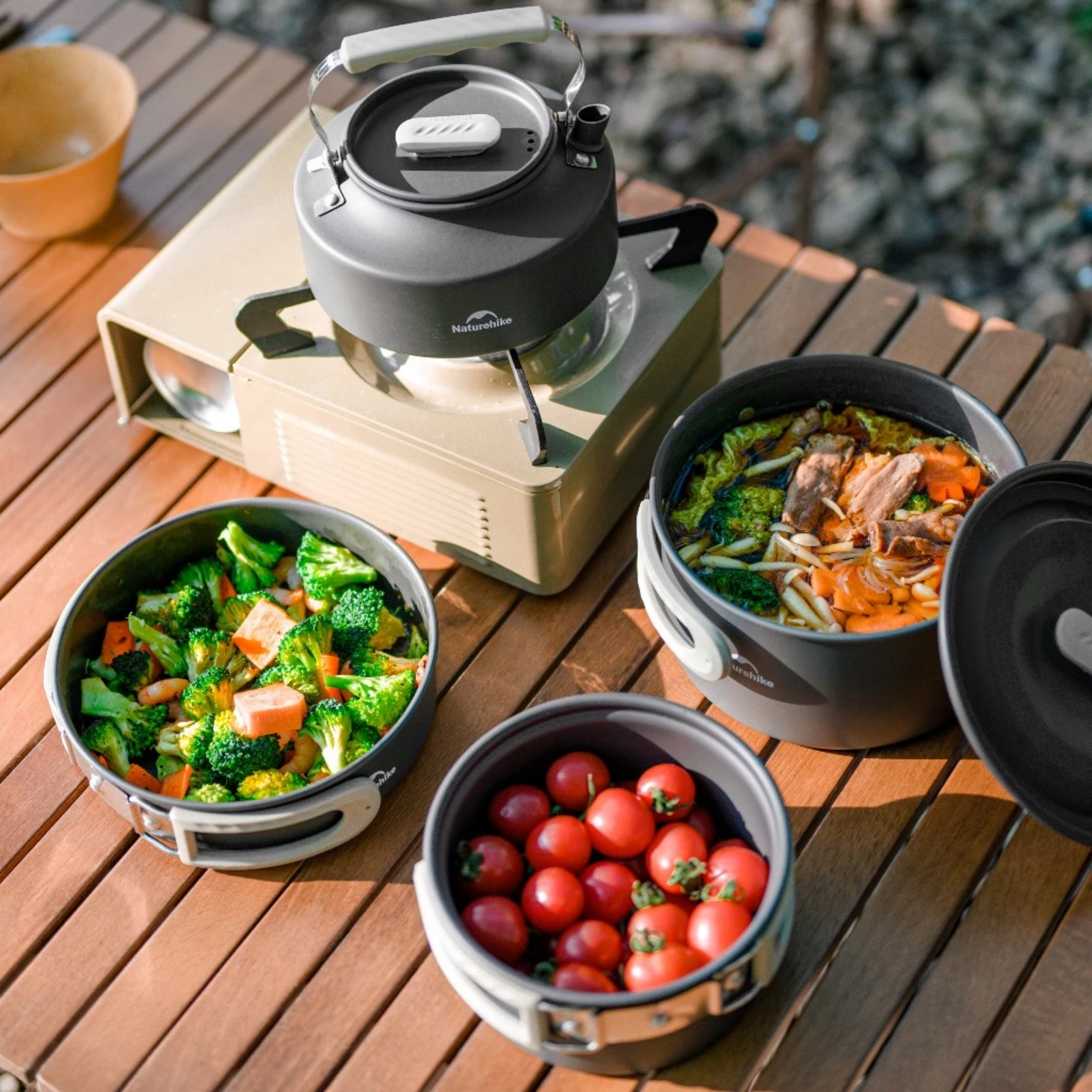 Naturehike Aluminum Alloy Pot Set