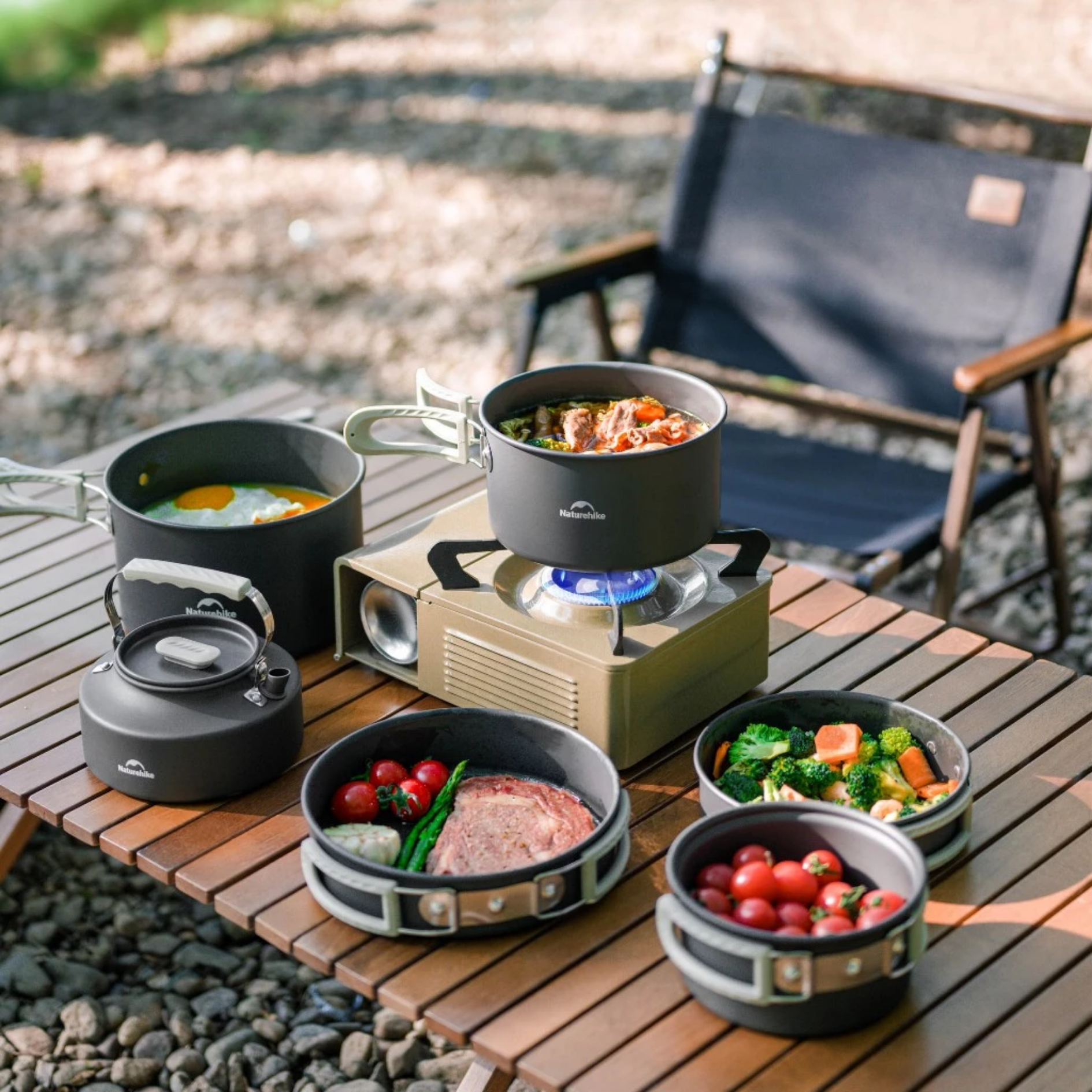 Naturehike Aluminum Alloy Pot Set