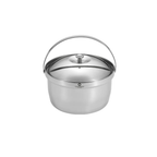 Campingmoon Three-Layer Steel Medium Camping Pot