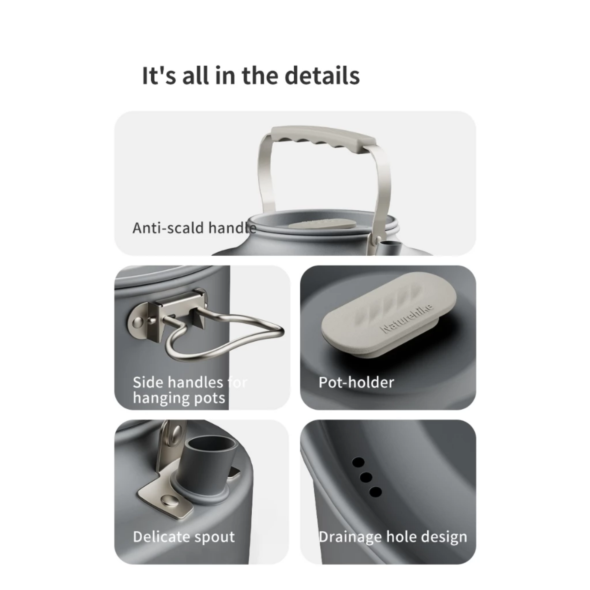 Naturehike Aluminum Alloy Pot Set