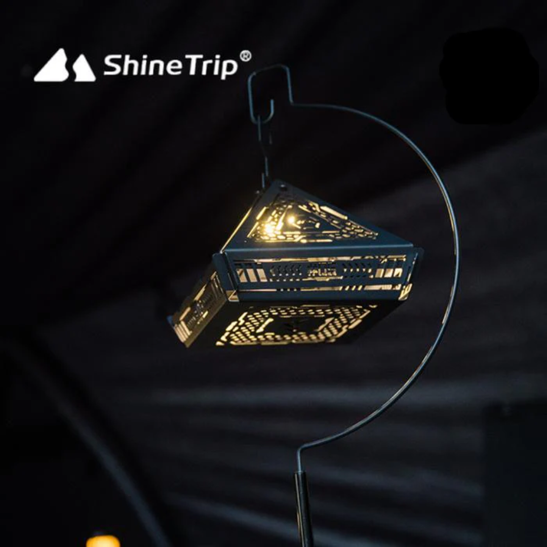 ShineTrip #05 Series Pyramid Shaped Lampshade Black