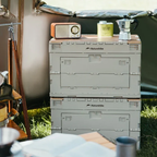 Naturehike Ling Yue Folding Storage Box - Beige Grey