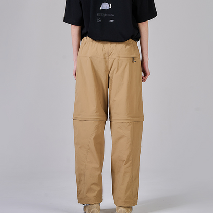 KZM Belted Two-Way Pants