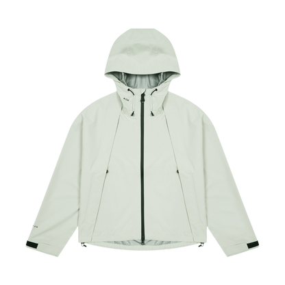 KZM Cutline X10 3 Layer Jacket - Light Grey