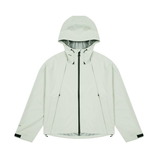 KZM Cutline X10 3 Layer Jacket - Light Grey