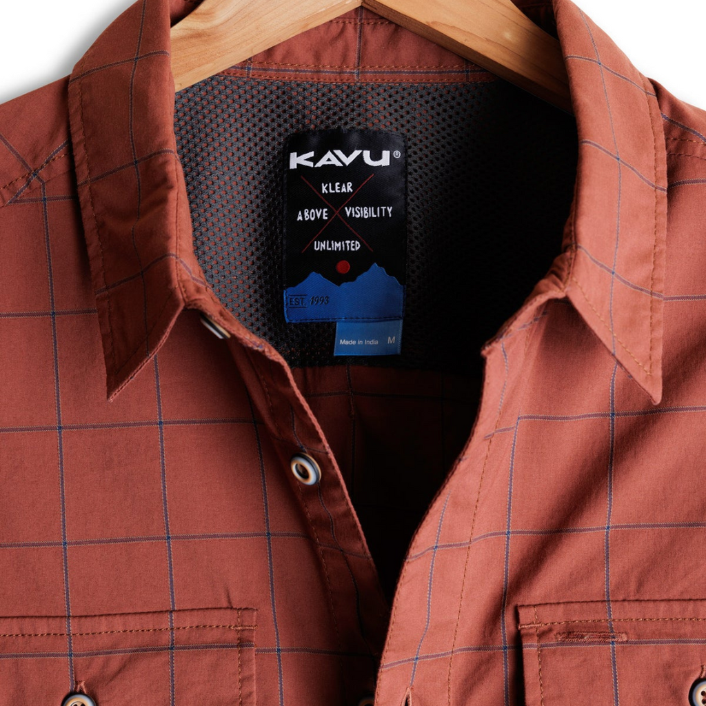 Kavu Shore Is Fun Short Sleeve Button-Up Shirt