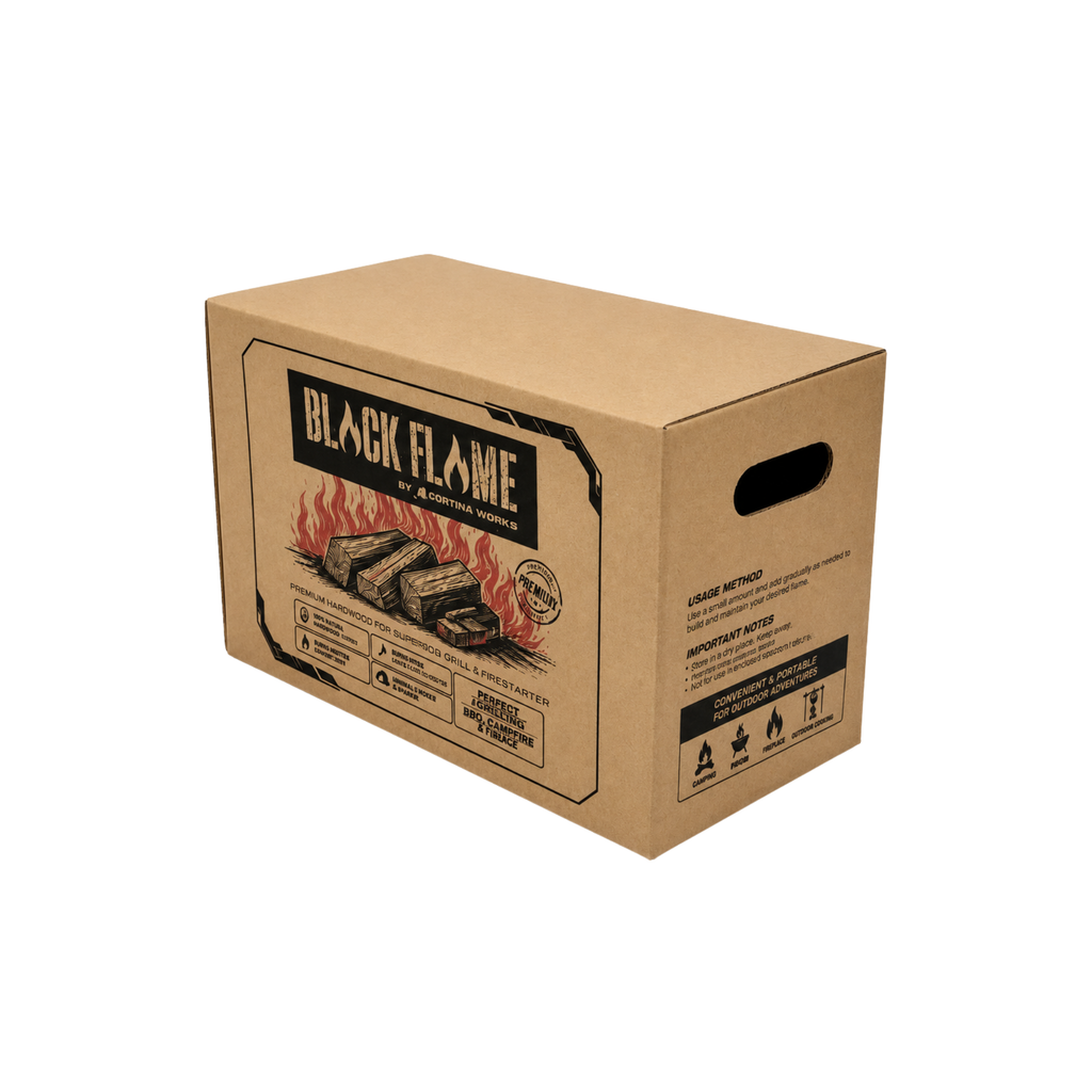 Black Flame Bakau Firewood