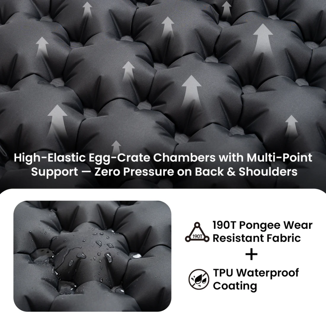 OneTigris Camping Blackcrystal Ultralight - Black