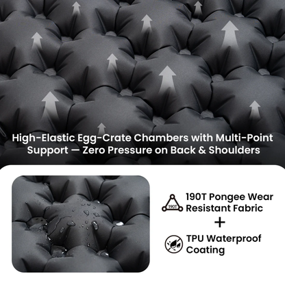 OneTigris Camping Blackcrystal Ultralight - Black