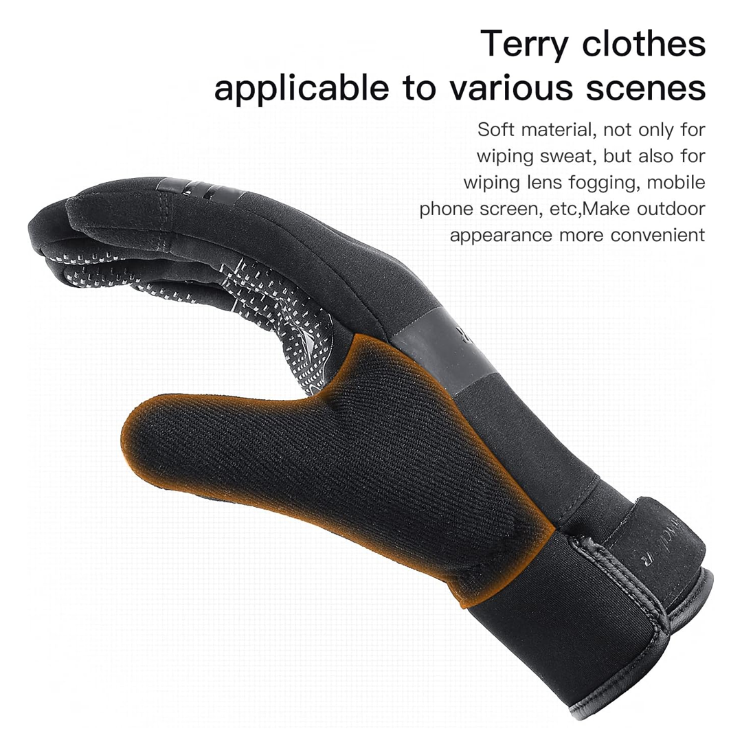 Kyncilor  Winter Keep Warm 3M Outdoor Gloves - Black