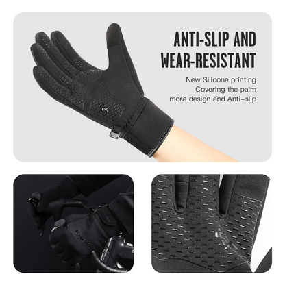 Kyncilor  Winter Keep Warm 3M Outdoor Gloves - Black