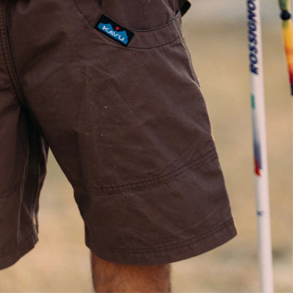 Kavu Chilli Lite Cotton Shorts with Built-In Belt