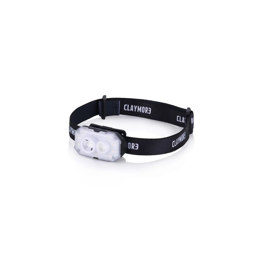 Claymore Heady+ R LED Lantern Rechargeable Headlamp - Black