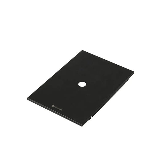 Snow Peak Stainless Steel Tray 1 Unit Black