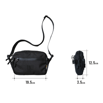 DoD CORDURA® Choco Cross Body Pouch Bag 1L