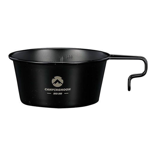 Campingmoon Stainless Steel Camping Bowl - Black