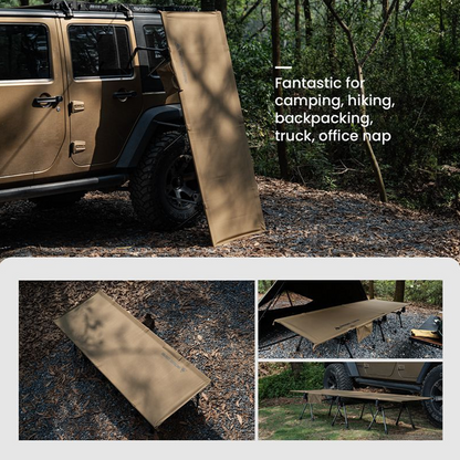 OneTigris New Camping Cot - Coyote Brown