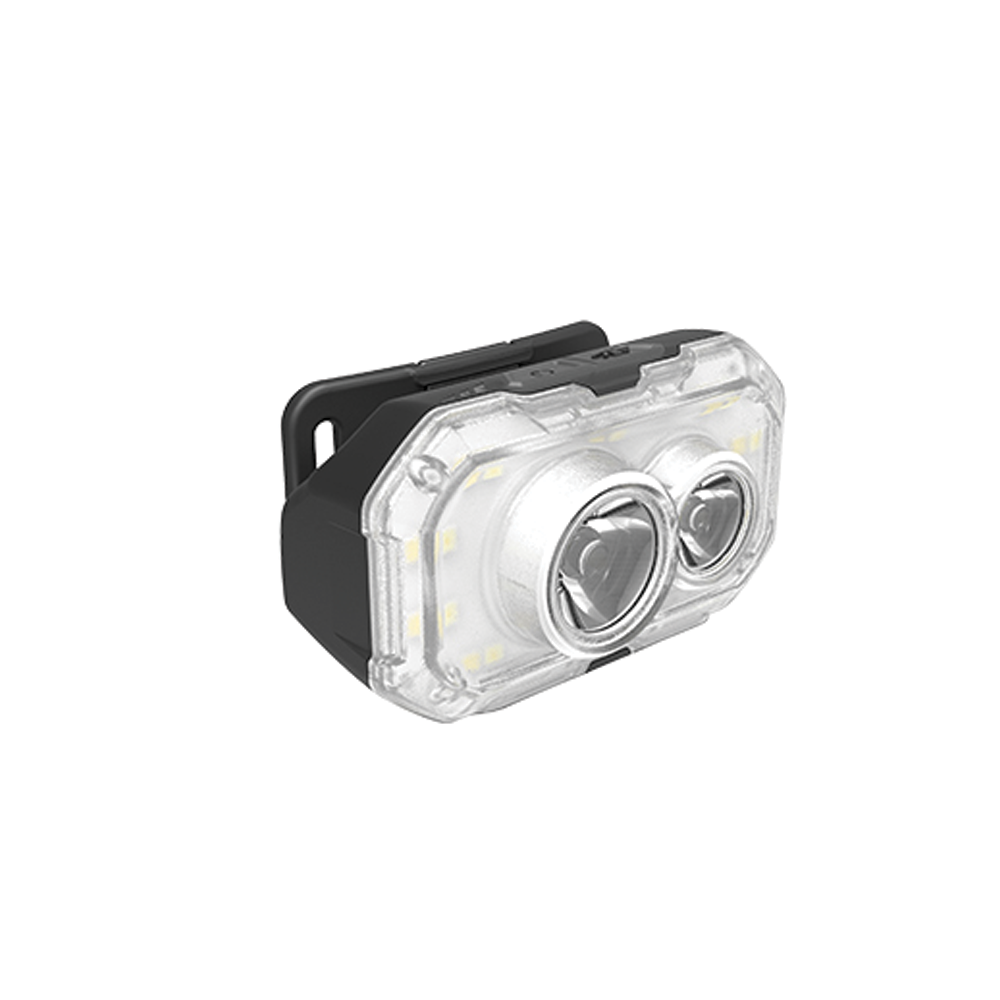 Claymore Heady+ R LED Lantern Rechargeable Headlamp - Black