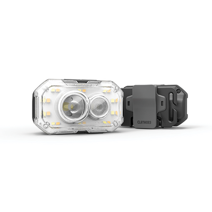 Claymore Heady+ R LED Lantern Rechargeable Headlamp - Black