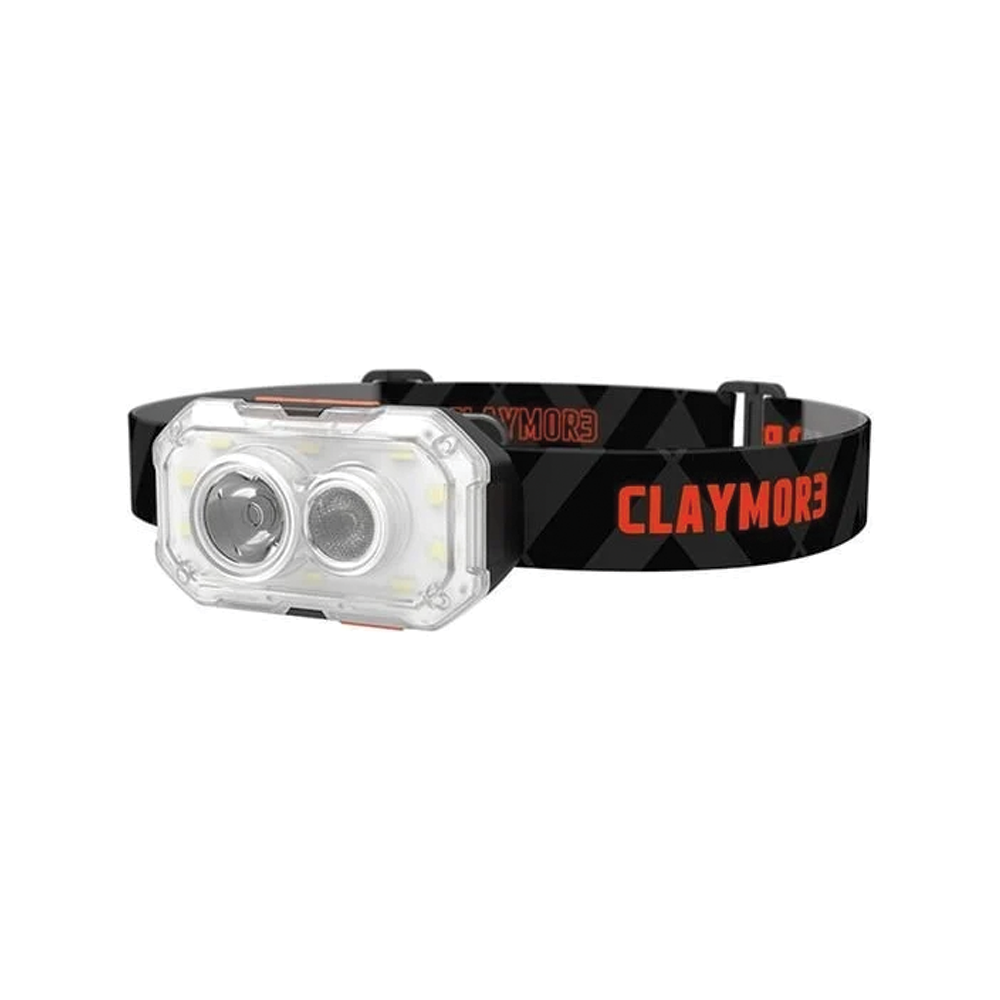 Claymore Heady+ R LED Lantern Rechargeable Headlamp - Black