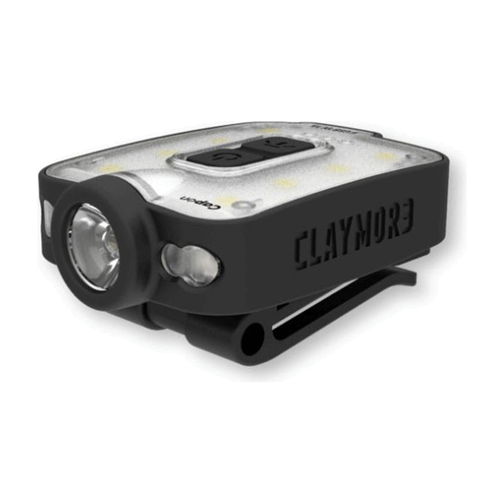 Claymore Capon 40B Rechargeable Cap Light - Black