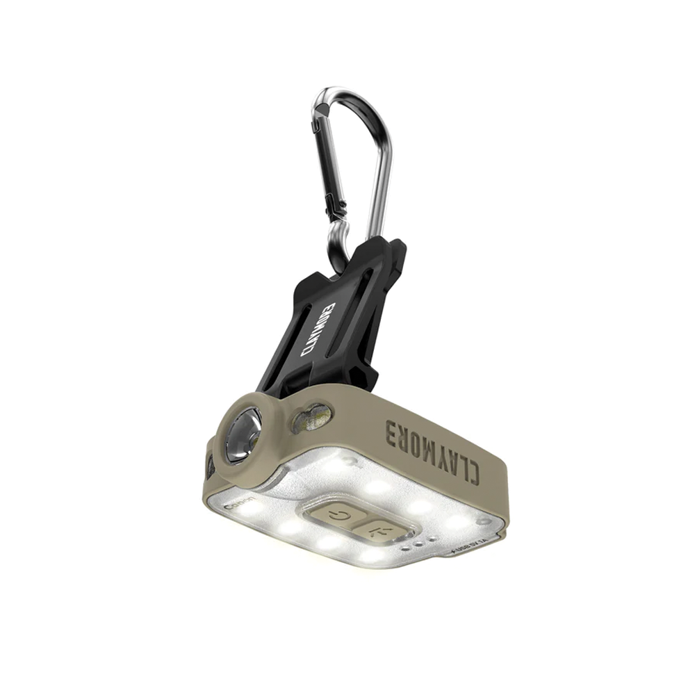 Claymore Capon 40B Rechargeable Cap Light - Black