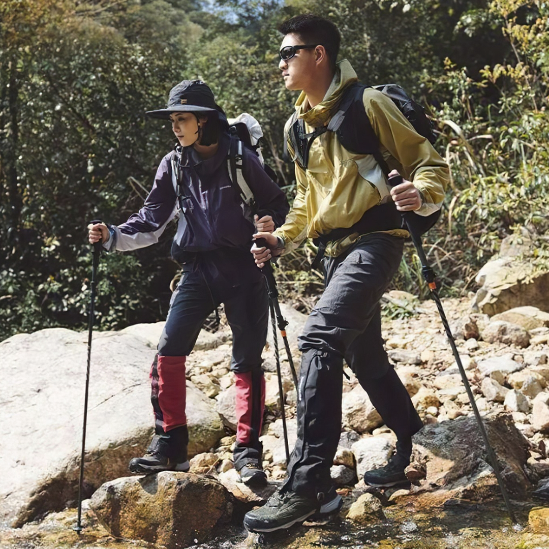 Naturehike Gale Pro Aluminum Five-Section Adjustable Folding Trekking Pole - 1pcs