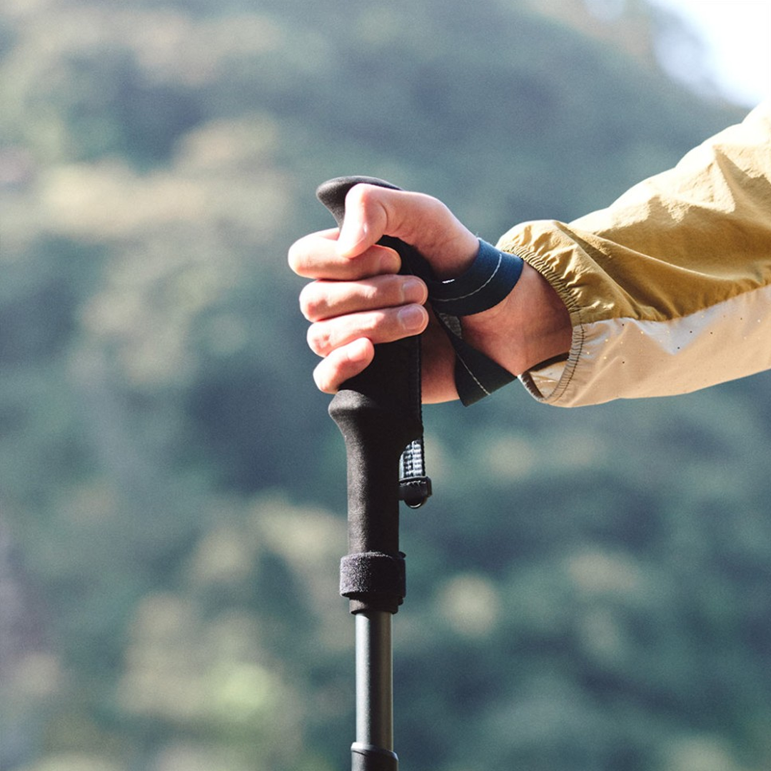 Naturehike Gale Pro Aluminum Five-Section Adjustable Folding Trekking Pole - 1pcs