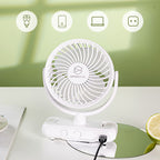 Lemoistar FC1 Multi Function 4000mAh Rechargeable Table Fan