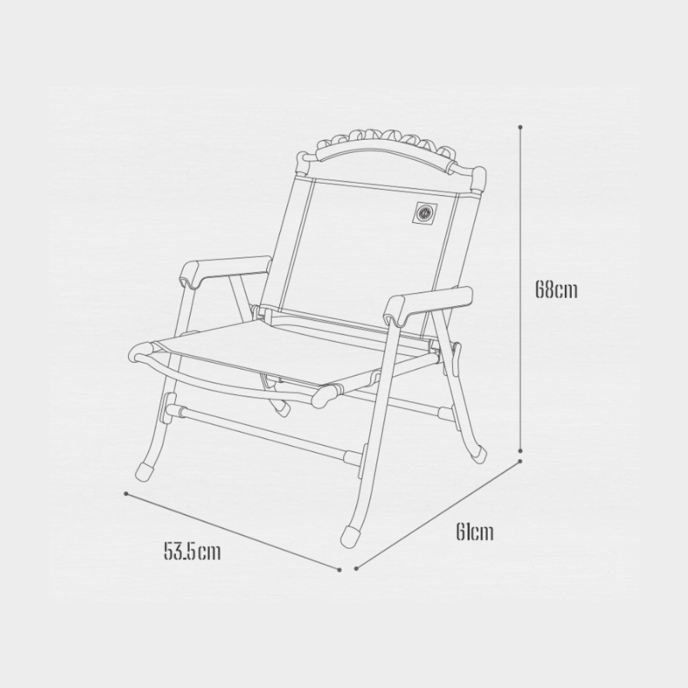 KZM Field Slab Chair