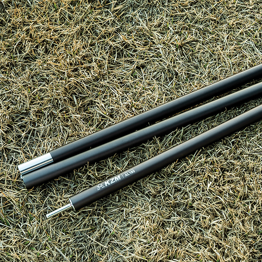 KZM 180cm Aluminum Tarp Pole