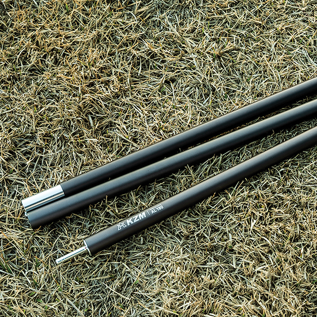 KZM 180cm Aluminum Tarp Pole