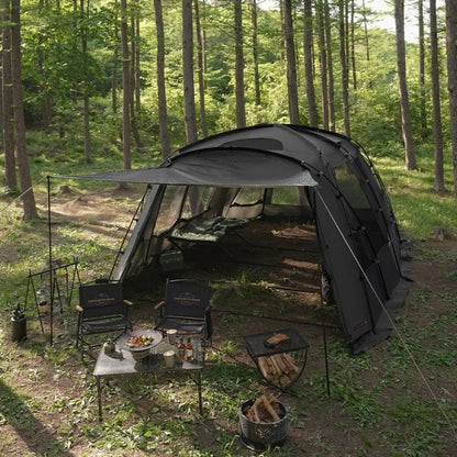 KZM Attica Royal B Black - Luxury Villa Tent