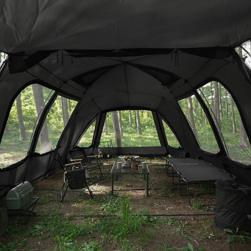 KZM Attica Royal B Black - Luxury Villa Tent