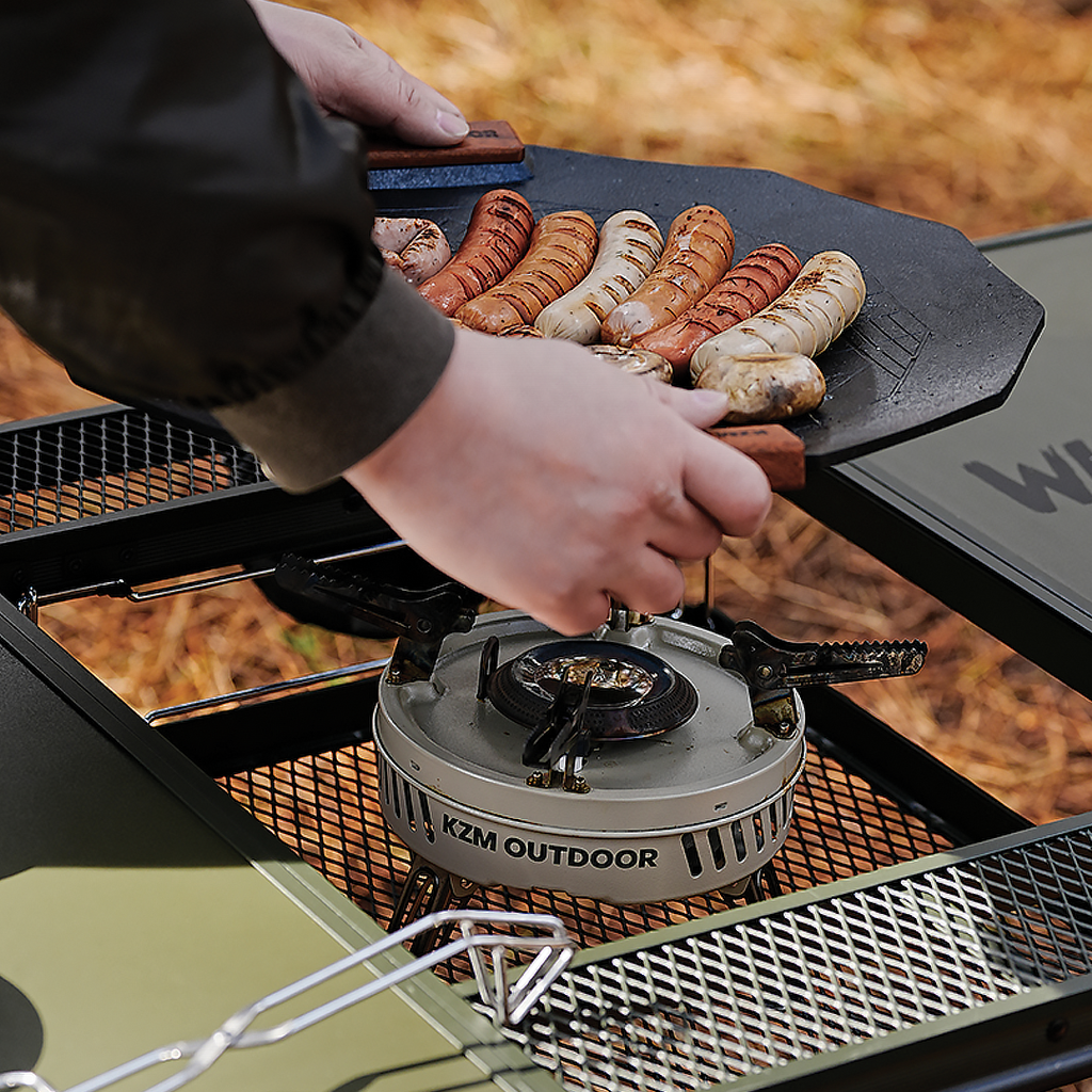 KZM Wild Field 3 Folding BBQ Table