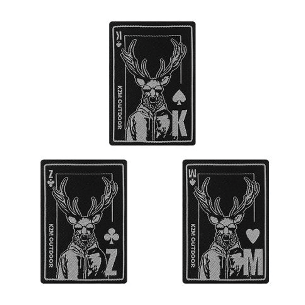 KZM Weaving Wappen 3P Set Trump