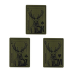 KZM Weaving Wappen 3P Set Trump