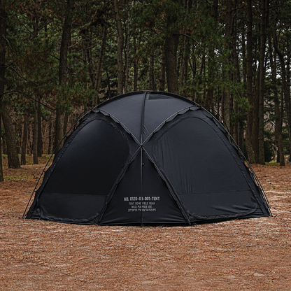 KZM Wild Field Nova Dome Tent + Black SMOG TPU