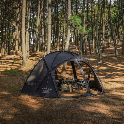 KZM Wild Field Nova Dome Tent + Black SMOG TPU