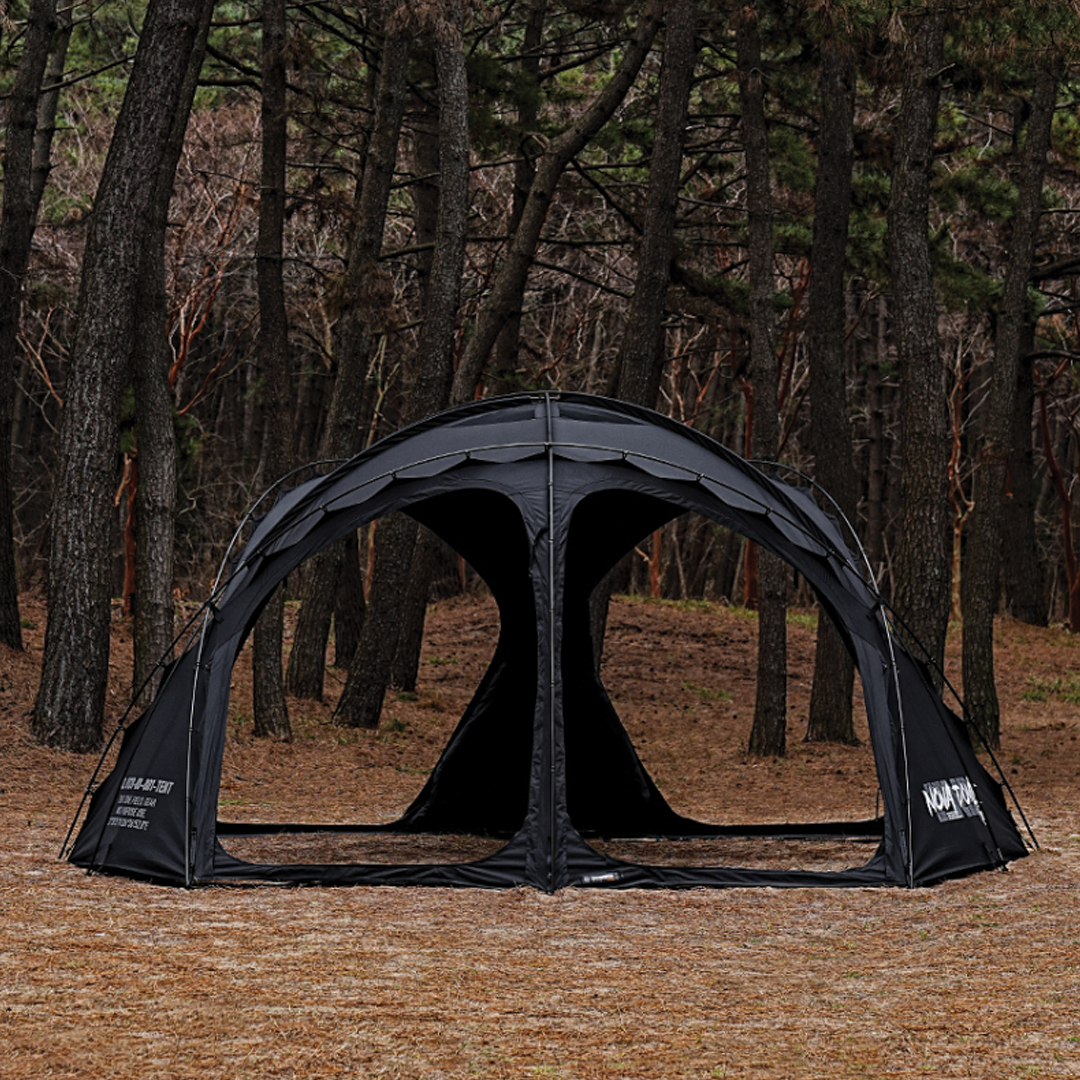 KZM Wild Field Nova Dome Tent + Black SMOG TPU